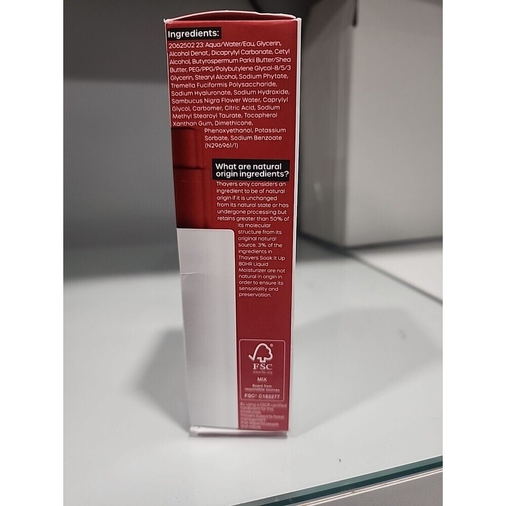 Thayers Soak It Up 80HR Liquid Facial Moisturizer, 2.5 fl oz - Picture 2 of 4